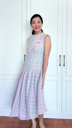 
            
                Load and play video in Gallery viewer, Brittany Tweed Dress
            
        