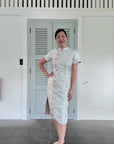 Aurora Jacquard Cheongsam