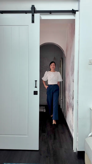 
            
                Load and play video in Gallery viewer, Poppy Denim Pants (BACKORDER)
            
        