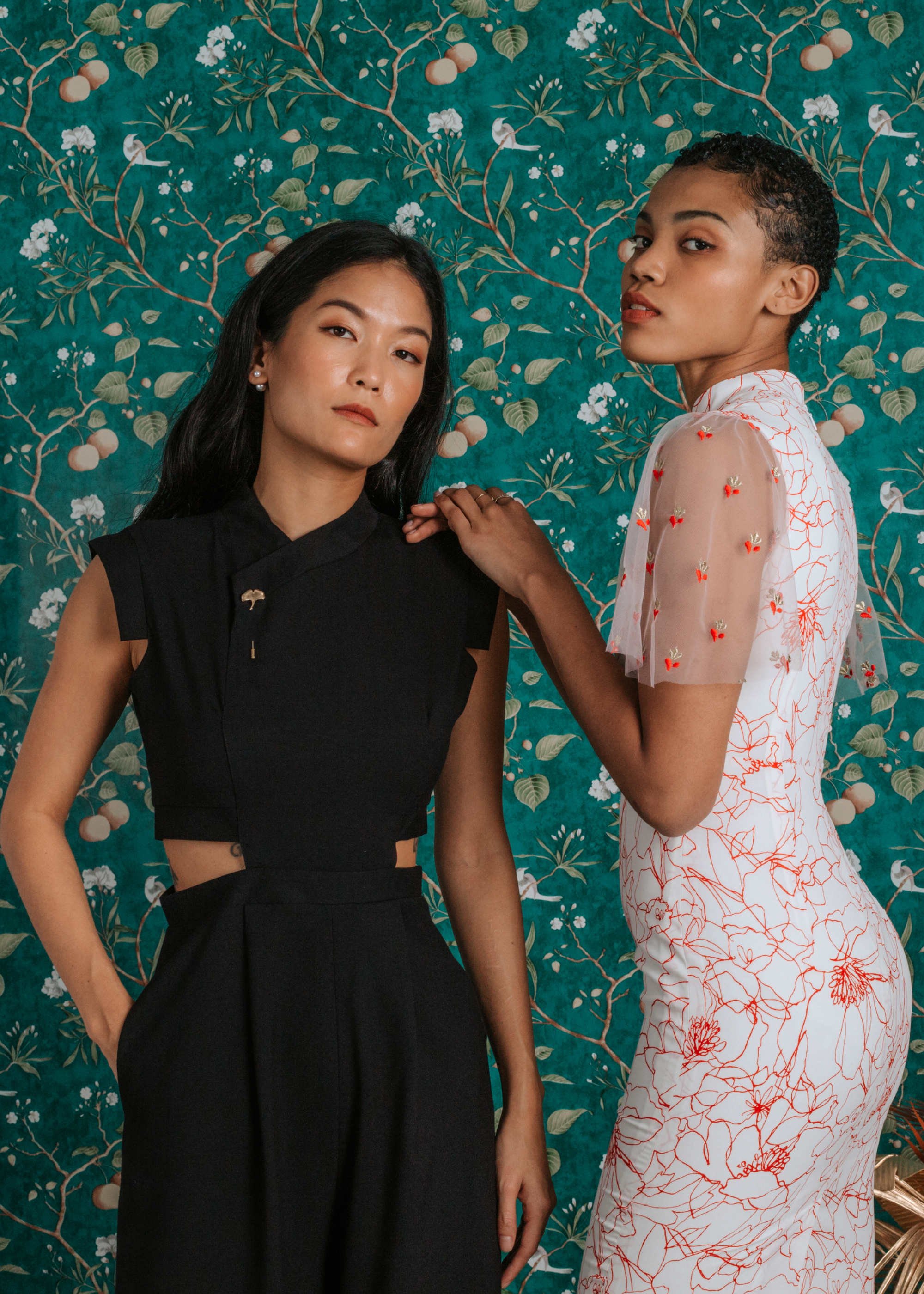 Athena Cut-Out Maxi Jumpsuit (Pre-order)