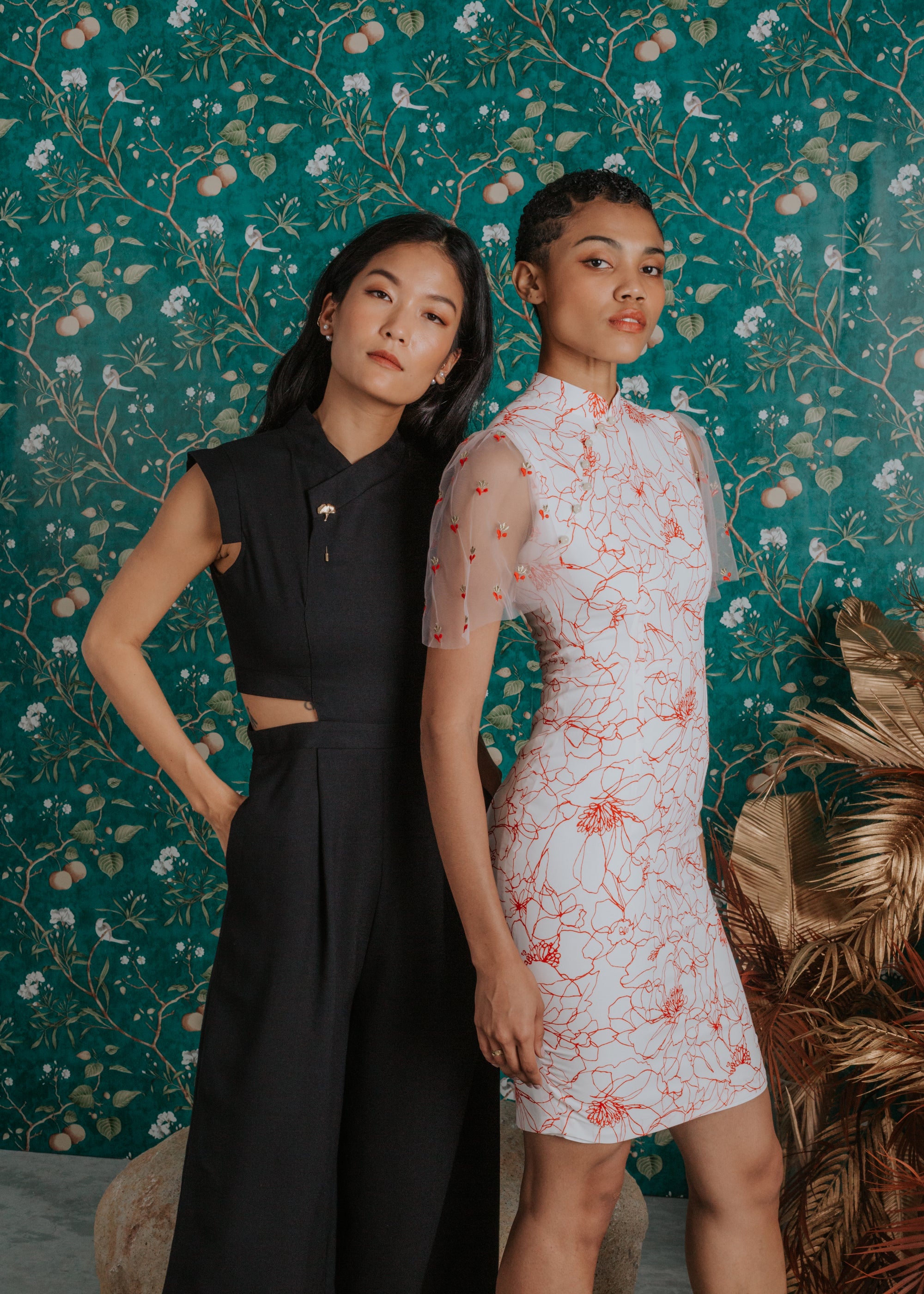 Athena Cut-Out Maxi Jumpsuit (Pre-order)