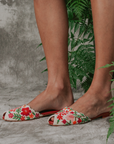 Walk in the Park Beaded Peeptoe