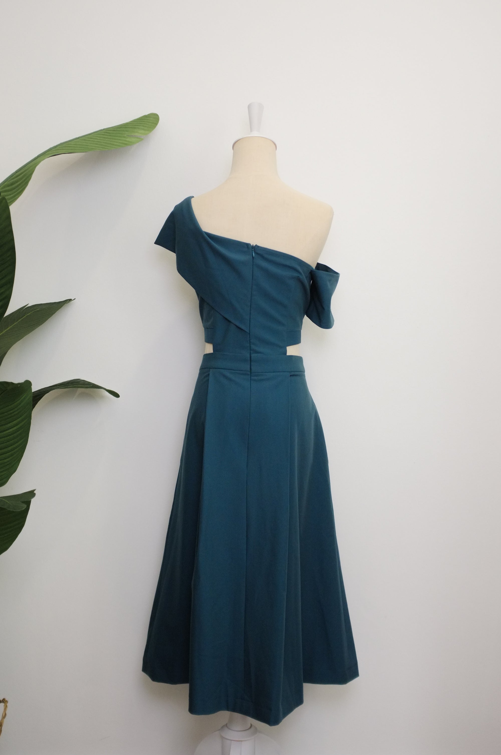 Tess Off Shoulder Dress - Cobalt / Red / Fall Blue / Fuchsia