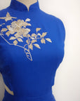 Drea Signature Jumpsuit - Cobalt / Fuchsia / Red (Pre-order)