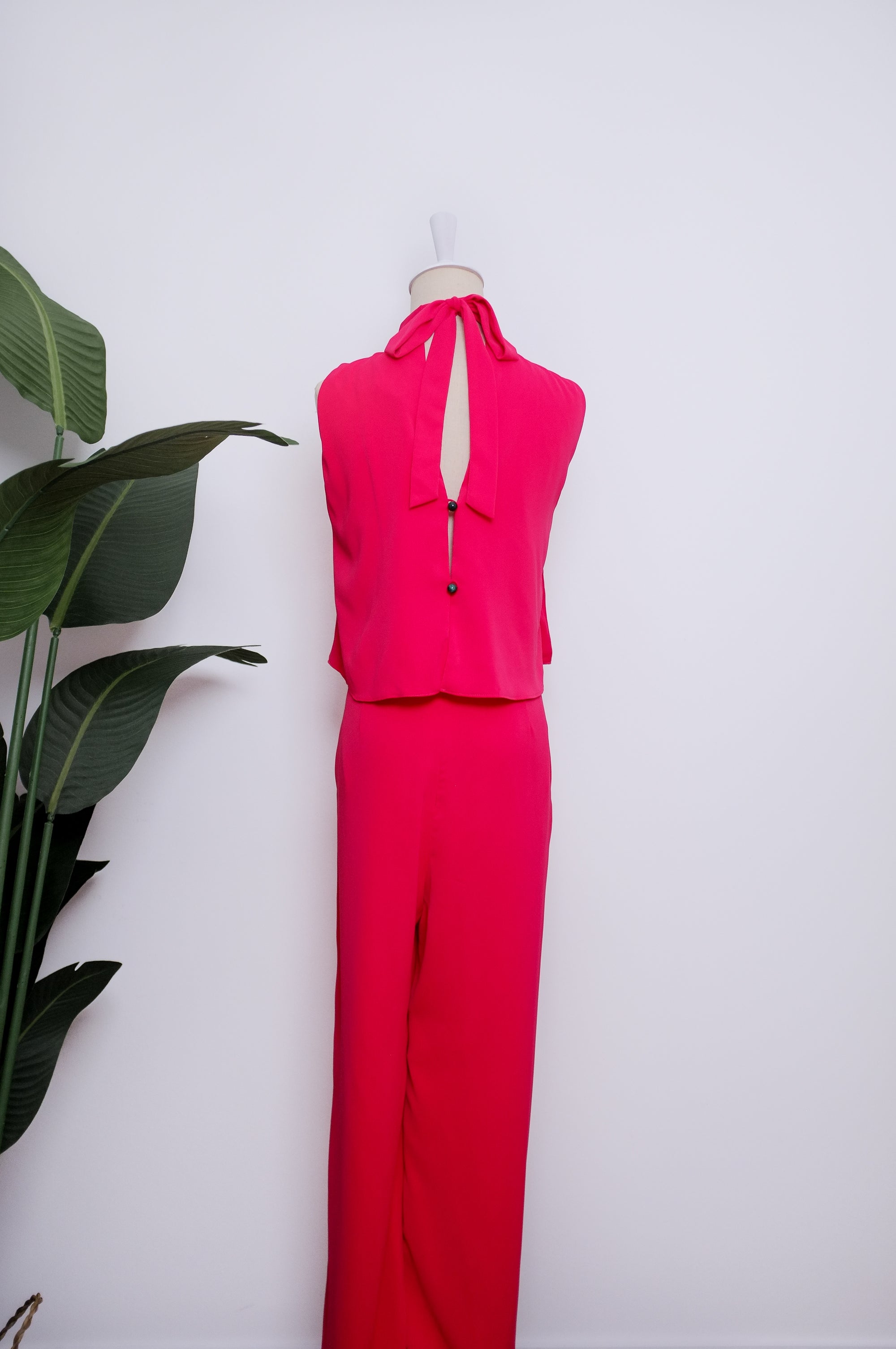 Jess Jumpsuit - Cobalt / Fuchsia