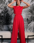Athena Cut-Out Maxi Jumpsuit (Pre-order)
