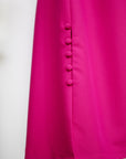 Selena Midi Dress - Fuchsia / Red / Cobalt ( Pre-order )