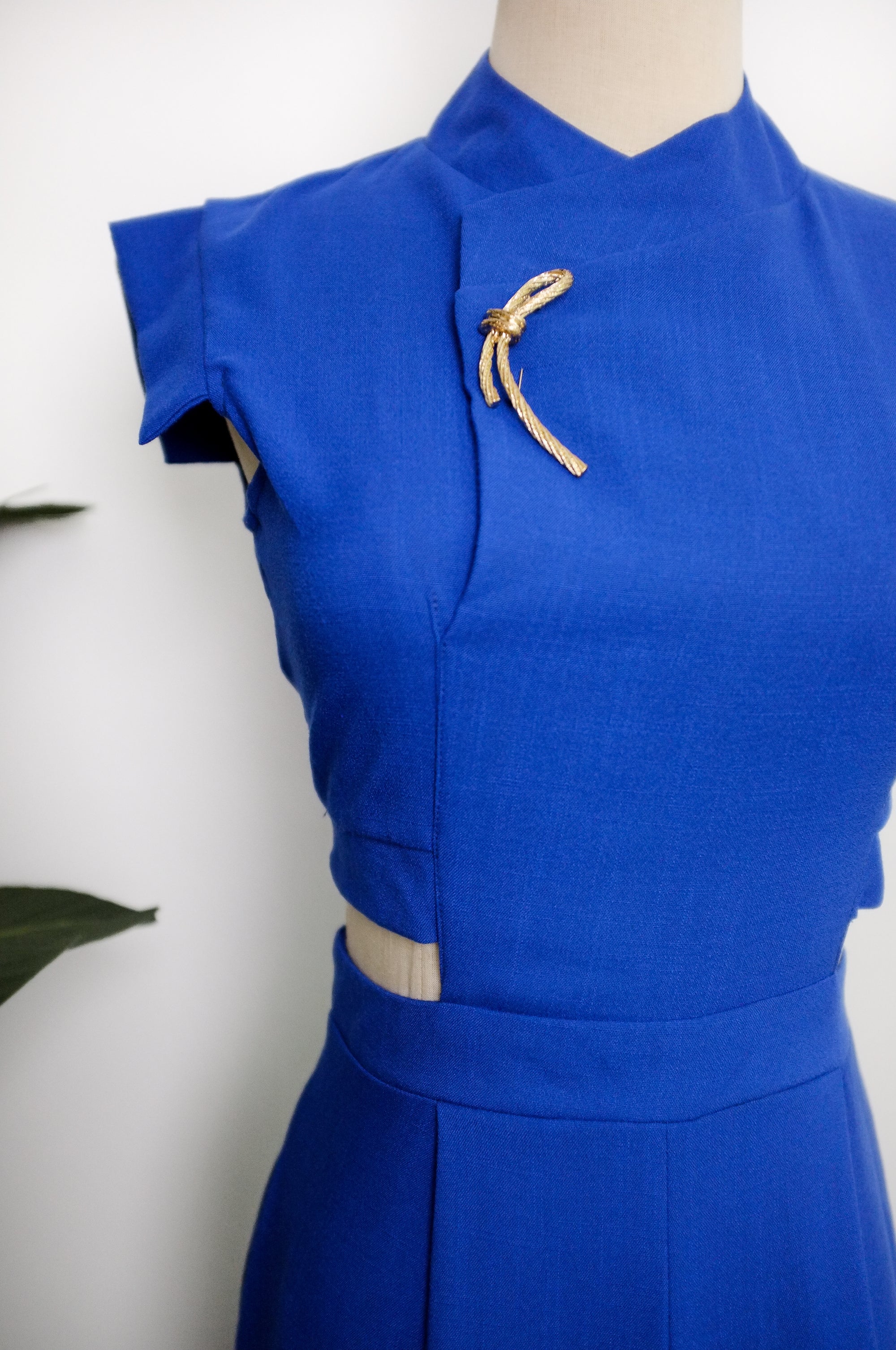 Athena Cut-Out Maxi Jumpsuit (Pre-order)
