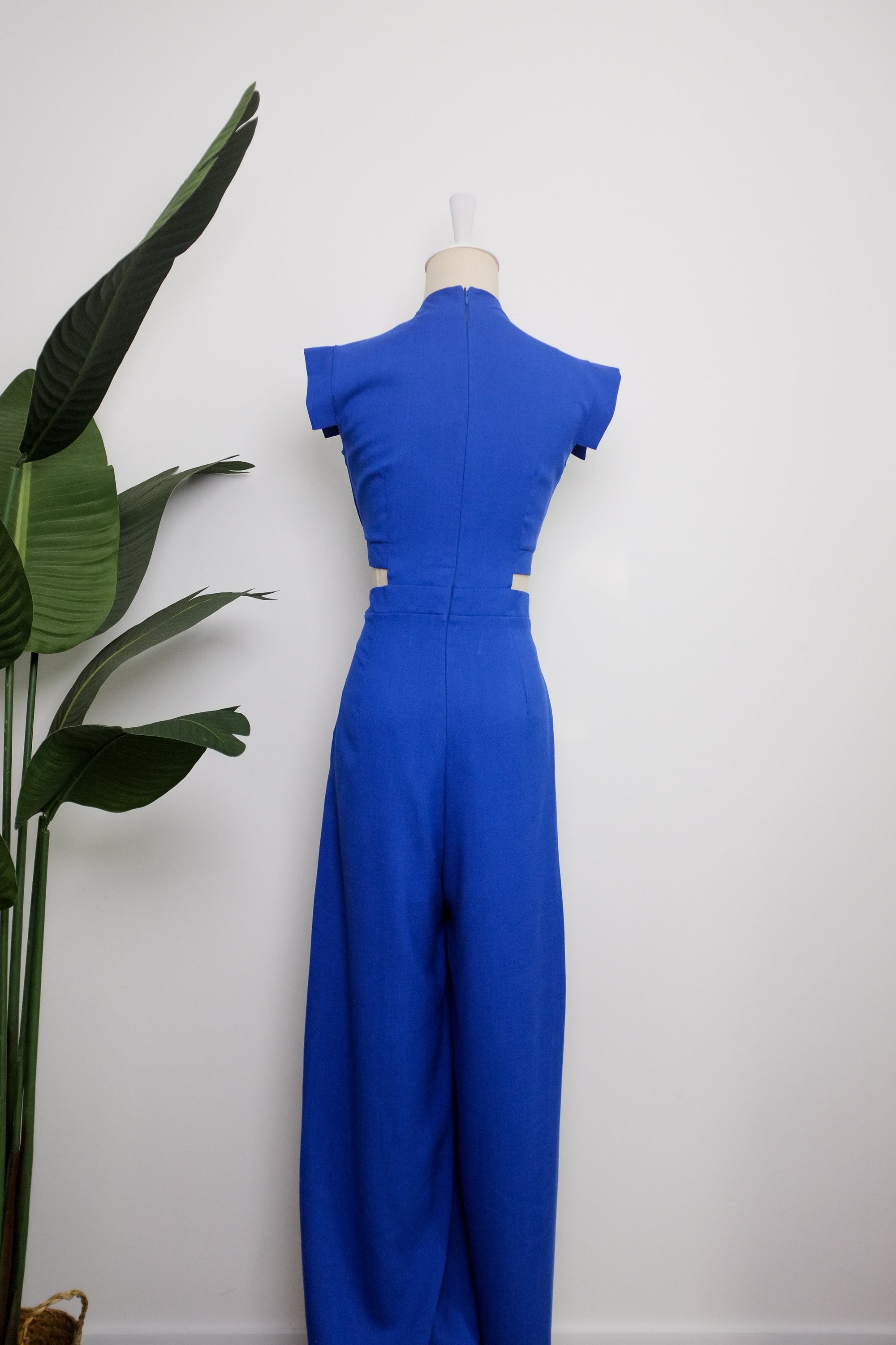 Athena Cut-Out Maxi Jumpsuit (Pre-order)