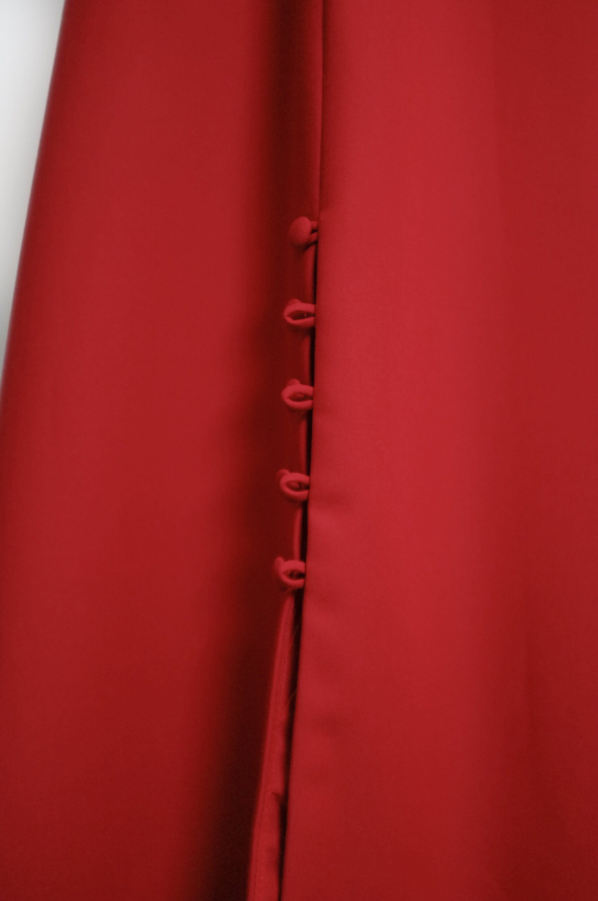 Selena Midi Dress - Fuchsia / Red / Cobalt ( Pre-order )