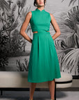 Signature Cut-Out Cheongsam - Emerald (Pre-order)