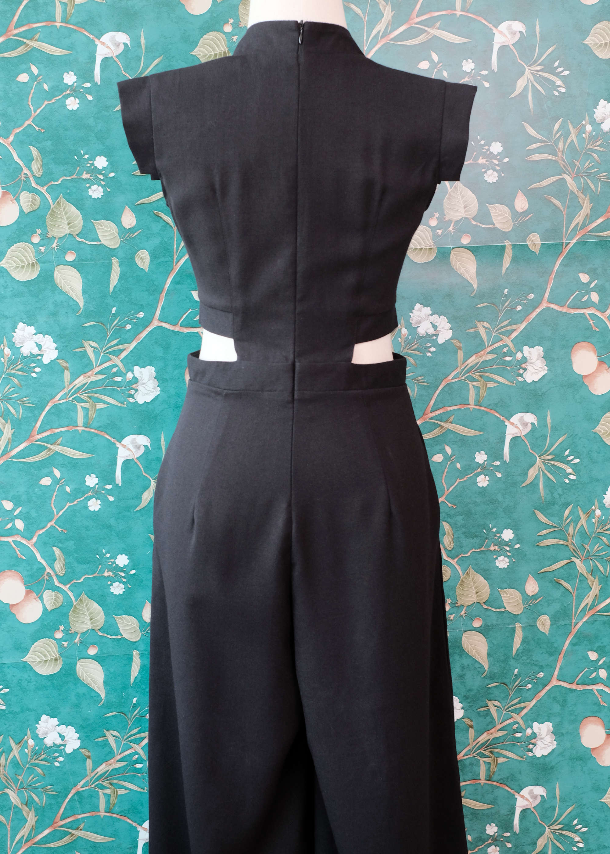 Athena Cut-Out Maxi Jumpsuit (Pre-order)