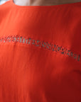 TMP x DOT Monogram Reversible Shift - White / Orange / Chambray