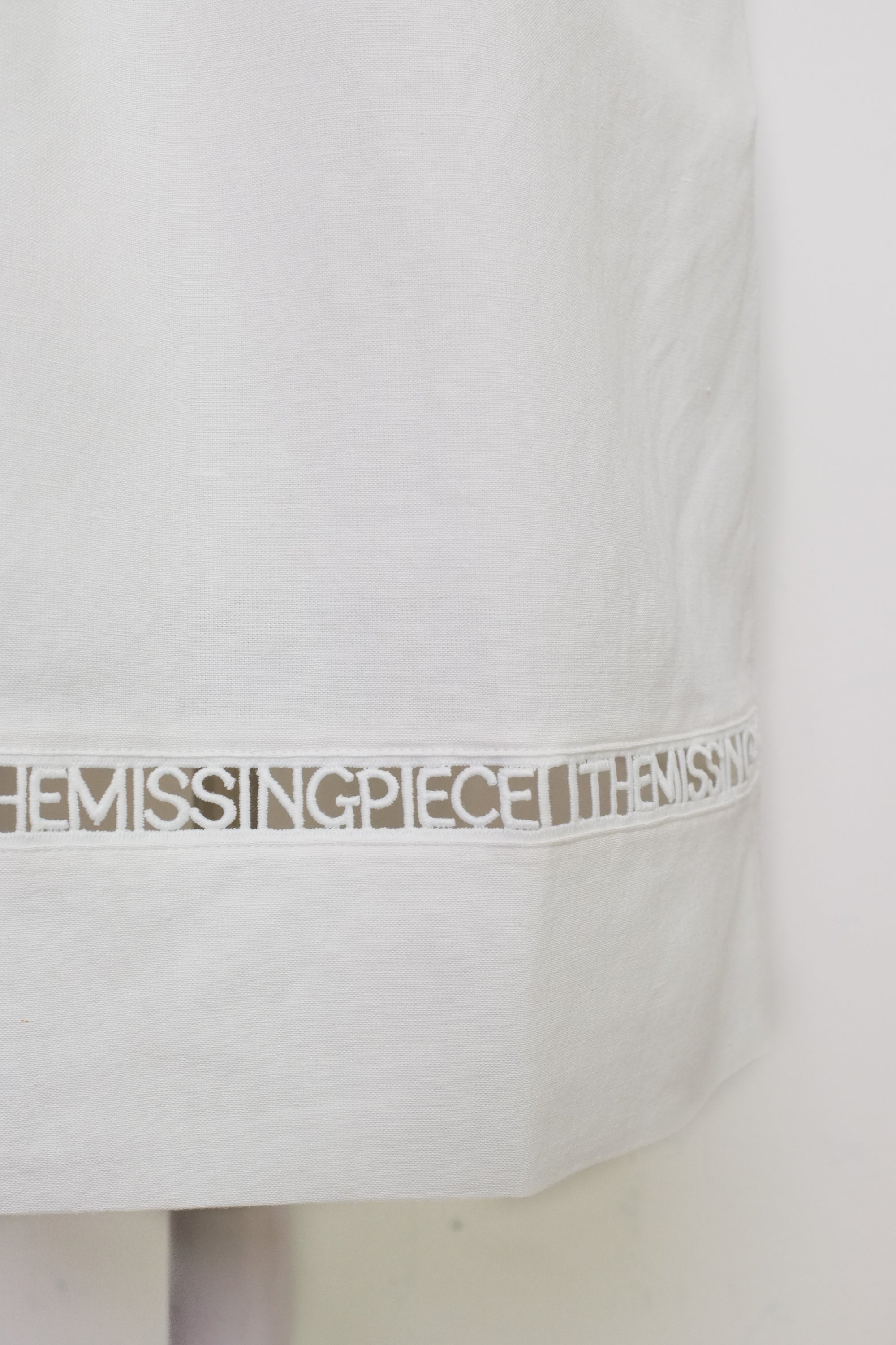 TMP x DOT Monogram Reversible Shift - White / Orange / Chambray