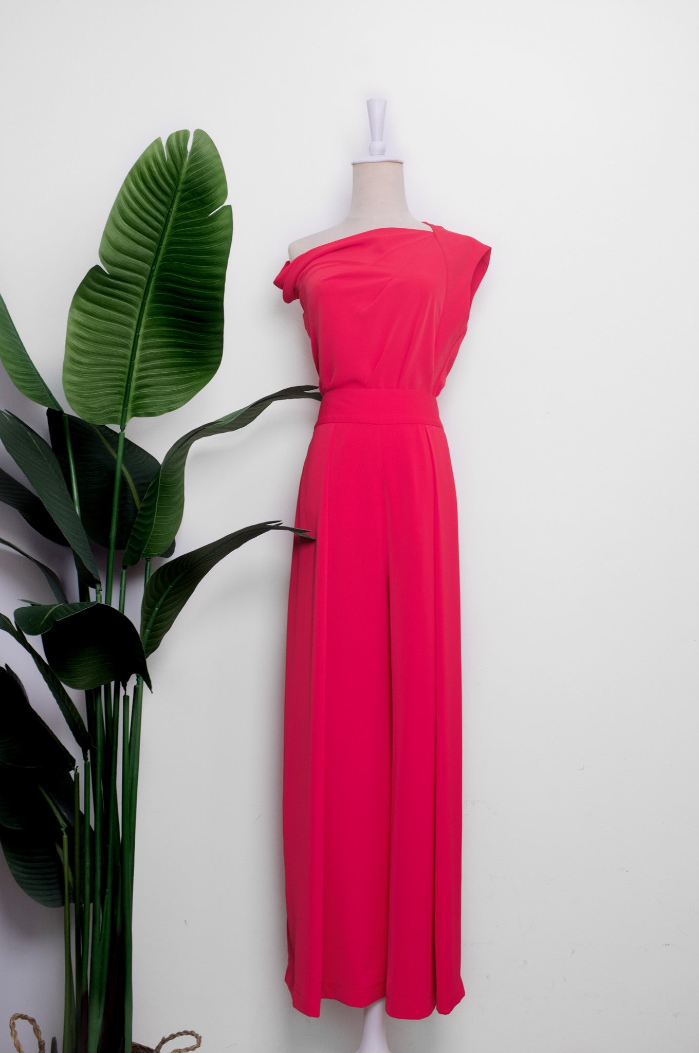 Palazzo Flare Pants - Forest Green / Fuchsia / Black ( Pre-order )