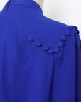 Liv Convertible Sleeves Cheongsam - Red / Blue