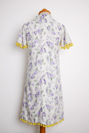
            
                Load image into Gallery viewer, Lil&amp;#39; Daisy Cheongsam - Lavender Fields
            
        