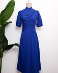 Astrid Convertible Midi Cheongsam - Red / Blue