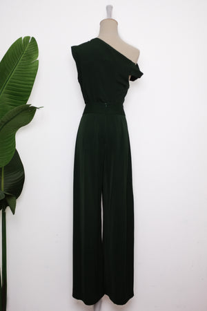 Palazzo Flare Pants - Forest Green / Fuchsia / Black (Pre-order)