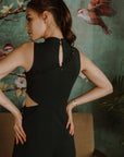 Raven Convertible Jumpsuit - Fuchsia / Black / Forest Green (Pre-order)