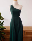 Raven Convertible Jumpsuit - Fuchsia / Black / Forest Green (Pre-order)